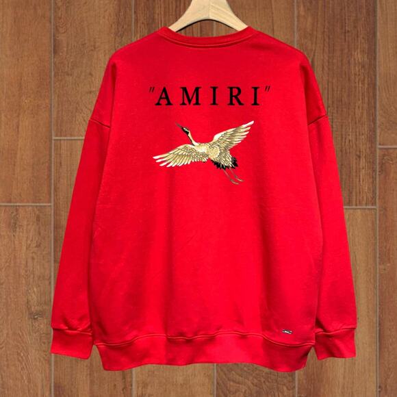 AMIRI Men's Red Sweatshirt